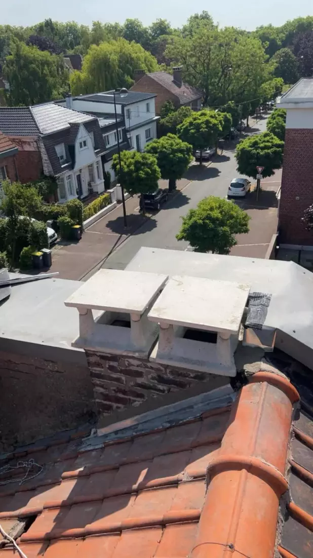 Étanchéité joint cheminée Lille - Réfection maçonnerie AU RAMONEUR Nord