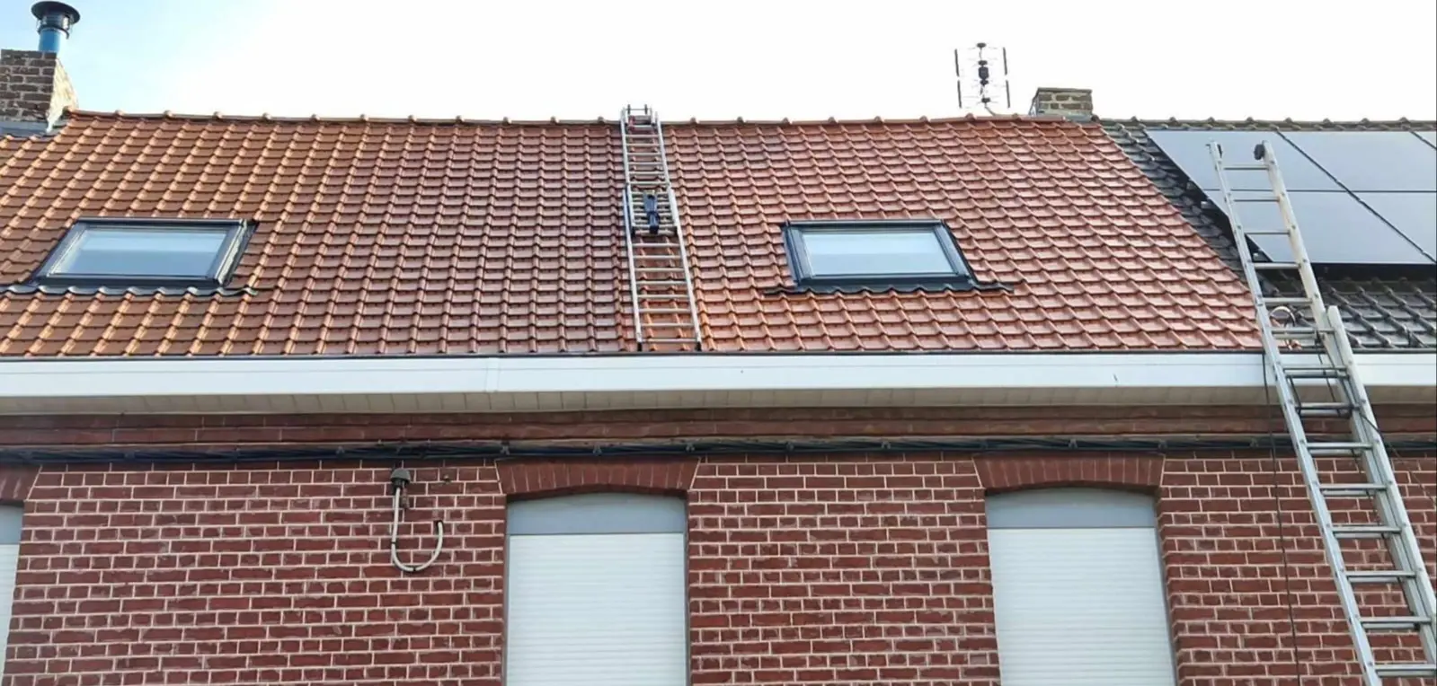 Nettoyage de toiture