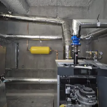 Pose conduit inox chaudière collective métropole lilloise - Expert 4 générations