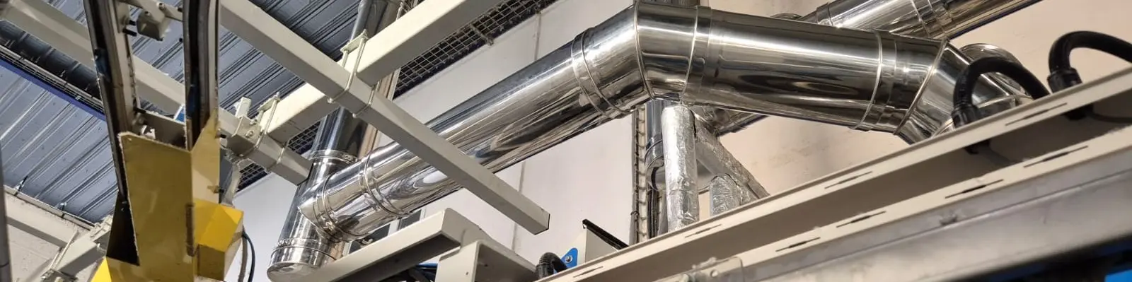 Conduit inox double paroi chaufferie Villeneuve d'Ascq - Pose collective Nord